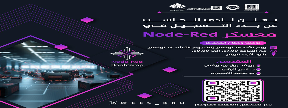 Node Red Announcement Poster 