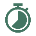 Stopwatch 66% with solid fill